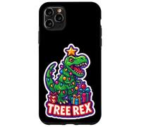 Tree Rex Tyrannosaurus T-rex Dinosaur Christmas Wordplay Pun Case for iPhone 11 Pro Max