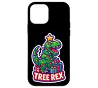 Tree Rex Tyrannosaurus T-rex Dinosaur Christmas Wordplay Pun Case for iPhone 12 mini