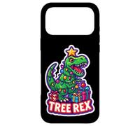 Tree Rex Tyrannosaurus T-rex Dinosaur Christmas Wordplay Pun Case for iPhone 17 Pro Max