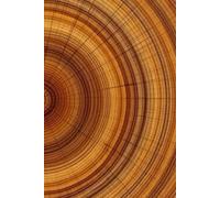 Tree Ring Journal - Nature-Inspired Hardcover Notebook with Woodgrain Growth Rings: Mindful writing companion symbolizing growth, reflection, and ... of inspiration drawn from nature’s design.