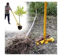 Tree Root Puller, Post Puller for Woody Stems, Metal Construction with Adjustable Jaws for 3-9cm Diameter
