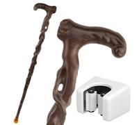 Tree Roots Wooden Walking Cane, Premium Solid Wood Senior Cane, Fashionable Cool Creative Gentleman Scepter, Handmade Walking Stick