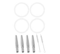 Tree Sap Collection Set for Maple Trees, Stainless Steel Spiles for Manual Tapping and Spring Syrup Making At Home Tree Sap Tapping Supplies Maple Syrup Collection Spile Stainless Steel Backyard Farm