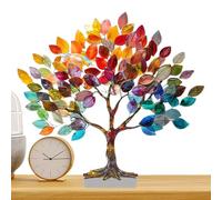 Tree Sculptures Home Decor - Tree of Life Metal Wall Art Sculpture | Beautiful Desk Decorations Aesthetic Room Decor | Modern Decor pa