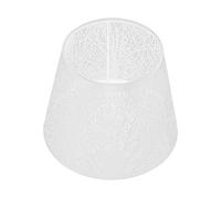 Tree Shadow Lampshade, Wrought Iron Lampshade Carved Forest Tree Shaped E27 Mini Lampshade for Table Lamp Bedroom Bedside Decoration(White)