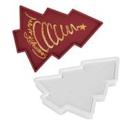 Tree Shape Christmas Silicone Tray Mold - Flexible and Durable Holiday Baking Tool | Non-Stick Tray for Candy, Chocolate, Resin, Soap, and Festive Craft Projects