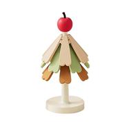 Tree Shaped Coasters | Set of Trivet Christmas Tree Shape - Silicone Insulation Foldable Stand Tripod Aesthetic for Countertops Cups Drinks Farm