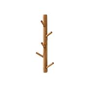 Tree-Shaped Coat Rack,Solid Wood Wall-Mounted Storage Rack,Does Not Take Up Space in The Entrance Hall and is Suitable for Living Room and Cloakroom(5hooks)