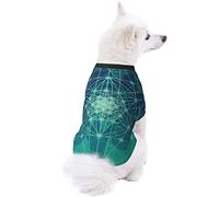 Tree Space Icon Dog Pet Clothes - Security Printed Pet Sweaters, Coat Winter for Small Medium Large Dogs Cats, Cozy Apparel Casual Fashion Costume, Cute Pet Pullover Sweater.