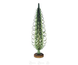 Tree Spanbaum Green H=approx 30 cm NEW Erzgebirge Wooden Christmas Tree