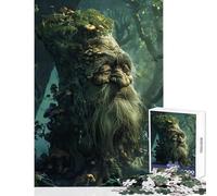 Tree Spirit Guardian 1000 Piece Jigsaws for Adults Puzzle Stimulate Active Brain And Mind Gentle Relaxing Fun Activity (38x26cm)