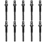 Tree Stake Ties, Pack of 10 Adjustable and Reusable Bands | 9.4 Inch Long Tree Fastening Straps | for Garden, Yard, Patio, Balcony, Shrubs, Climbing Plants, Vines