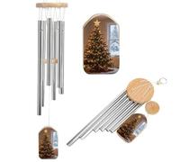 Tree Star Memorial Wind Chime for Outside 20.5" Windchimes for Loss of Loved One Mother Father Deep Tone Decor Patio Garden Porch Sympathy Gift for Bereavement Condolence Funeral