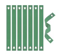 Tree Straps for Staking, 8 PCS Tree Support Straps for Newly Planted Saplings and Hurricane Protection, Tree Straightening Ties Green