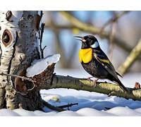 Tree Stump 3000 Piece Jigsaw Puzzles for Adults, Colourful, Challenging & Brainteasing Adult puzzles 3000 Pieces Birds, Fun jigsaws for The Whole Family 48x32 inch
