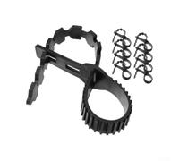 Tree Support Straps 30-60cm 10pcs Reusable Anti-Slip Adjustable Gear Tooth | Flexible plastic for outdoor garden use Suitable for saplings shrubs vines Assorted sizes for various plant diameters