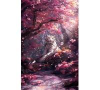 Tree Tiger River Jigsaw Puzzles for Adults 500 Pieces Educational Toys Challenging Game 500 Piece Puzzles for Adults for The Whole for Women Gifts for Men