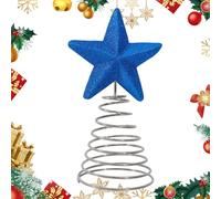 Tree Top Star - Christmas Star Treetop Decoration For Indoor Party Home Garden Gallery Guest Restaurant | Christmas Tree Star Topper, Festive Delicate Ornamental Decor Accessories