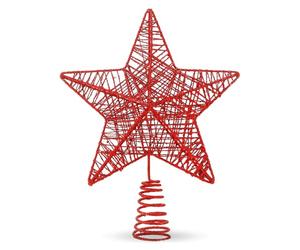 Tree Topper Red Star Christmas Decorations - Christmas Tree Topper Attachment