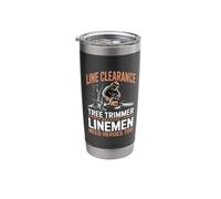 Tree Trimmer Because Linemen Need Heroes Too Arborist Stainless Steel Insulated Tumbler