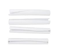 Tree Trunk Protector Plastic Spiral Tree Guard Tree Bark Protector Tube Wraps to Protect Saplings Plants From Deer Rabbit Cats (4pcs)