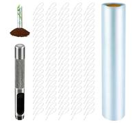 Tree Trunk Protectors, Seedling Protection Pipes with Hole Punch and Reusable Tapes, DIY Cuttable Spiral Tree Protectors for Seedlings and Plants, Protection Against Deer, , Meal