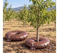 Tree Watering Bag, 15 Gallon PVC Slow Release Irrigation Ring for Trees | 35.4'' Ring,Slow-Release Hydration,Wide Hose Fill Opening, Deep Root Watering for Trunks Under 6 Inches, Lawns and Orchards