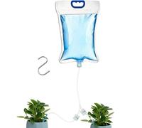 Tree Watering Bag 5.2L, Auto Flower Drip Irrigation Bag, Transparent Automotive for Garden Trees Indoors Flowerbed Vacation Balcony Greenhouse Raised Bed