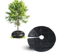 Tree Watering Ring, 10 Gallon Tree Water Bag Garden Drip Irrigation System Reusable PVC Water Pouch for Newly Planted Trees, Planting and Gardening