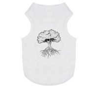 'Tree with Roots' Pet Dog/Cat T-Shirt (PT00150397)