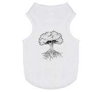'Tree with Roots' Pet Dog/Cat T-Shirt (PT00150398)