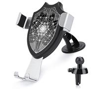 Tree with Sacred Geometry Symbols Elements Circles and Star Car Phone Mount Stand, Hands Free Cell Mobile Phone Holder, Non-Slip Ultra Stable Universal Fit Automobile Clamp Cradle