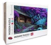 Tree Wooden Jigsaw Puzzles 156x105cm, View Jigsaw Puzzles 5000 Piece for Adults with Box, Educational Challenging Game, Gifts for Teens, Back Lettering Easy to Distinguish, Home Decoration, 6-8897