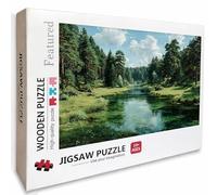 Tree Wooden Jigsaw Puzzles 48x32in, Landscape Jigsaw Puzzles 3000 Pieces for Adults with Box, Educational Challenging Game, Back Lettering Easy to Distinguish, Summer Gifts, Beautiful Decor, 7-3972