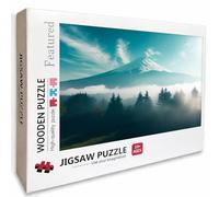Tree Wooden Jigsaw Puzzles 61x41in, Mount Fuji Jigsaw Puzzles 5000 Pieces for Adults with Box, Educational Challenging Game, Back Lettering Easy to Distinguish, Summer Gifts, Beautiful Decor, 7-2788