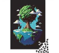 Tree World 1000-Piece Adult Jigsaw Puzzle, 70x50cm/1000pcs; Smooth White Cardboard Pieces; A Shared Activity for Friends Or Family