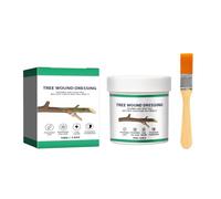Tree Wound Sealer 100g, Big Trees Wound Healing Agent, Fruit Tree Grease, Trees Pruning Sealer, Pruning & Grafting Sealers, Bonsai Healing Agent, Plant Heal Paste, Grafting Repair Cream, With Brush