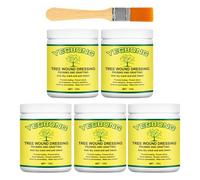 Tree Wound Sealer with Brush, 2025 New Fast-Drying Pruning Sealer for Trees & Shrubs, Waterproof Healing Paste for Bonsai, Fruit Trees & Roses (5 Pcs)
