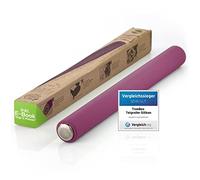 TreeBox Professional Rolling pin Made of Silicone and Stainless Steel, the Modern Rolling pin Without Handles, Fondant and Dough Rolling in no time at All, Non-Stick Effect