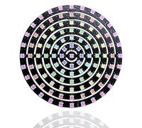 Treedix 109 LEDs 7 Rings 5050 RGB LED Ring lamp Light 109 Pixels LED Matrix Individually Addressable Full Dream Color DC 5V for Arduino and Raspberry Pi