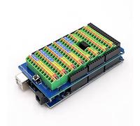 Treedix Screw Terminal Block Breakout Shield Board Module Expansion Board Breakout Module Compatible with Arduino MEGA-2560