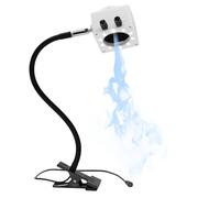 Treedix Solder Fume Extractor Kit, Solder Smoke Absorber Fan, Portable Fume Remover with Dimmable Led Lights and Suction, 15 Activated Carbon Filters for Soldering Welding Wood Burning Brazing