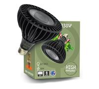 Treegers GB30W LED Grow Bulb 30Watt, E27 Grow Light for Plants Full Spectrum, with High PPFD for Indoor Plants, Seeding Vegetables, 1 Pack