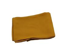 TreegoArt Fashion Women's Pure Cotton Saree Fall Fabric For Pleates Draping- Pack Of 1, Mustard, Length- 2.25 Meter X Width- 5 Inch(Approx)