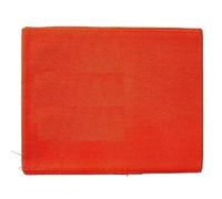 TreegoArt Fashion Women's Pure Cotton Saree Fall Fabric For Pleates Draping- Pack Of 1, Orange, Length- 2.25 Meter X Width- 5 Inch(Approx)