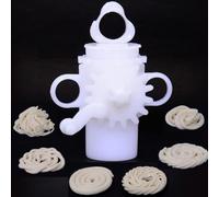 TreegoArt Murukulu Maker Press With 15 Different Types Of Jalies For Namkeen Maker/Chakli, Noodles Home And Kitchen - Pack Of 1