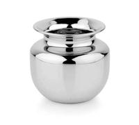 TreegoArt Pooja Home and Temple 500ml Stainless Steel Silver Lota Kalash