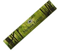 TreeGreen Indian Incense - Mother Earth, 15 Sets of 12 Sticks each, Natural Essential Oils, Traditionally Hand Rolled, Recyclable Packaging