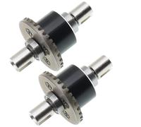 Treehobby 2PCS Metal Front and Rear Differential Gear Diff Gear Set Compatible with WLtoys 1/14 144010 144001 144002 1/12 124016 124017 124018 124019 RC Car Upgrade Parts