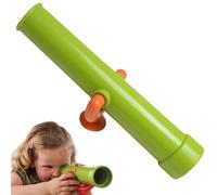 Treehouse Accessories, Telescope for Playset Outdoor 12 Inch Smooth & Sturdy Pirate Telescope for Treehouse, Play Set, Swingset, Green